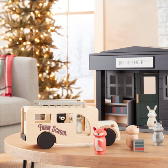 Hearth & Hand with Magnolia Toy Woodland Animal Figurine Set - Picture 15 of 15